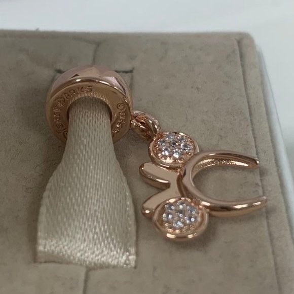 Pandora Rose Minnie Ear Headband Exclusive Dangle - Picture 6 of 8